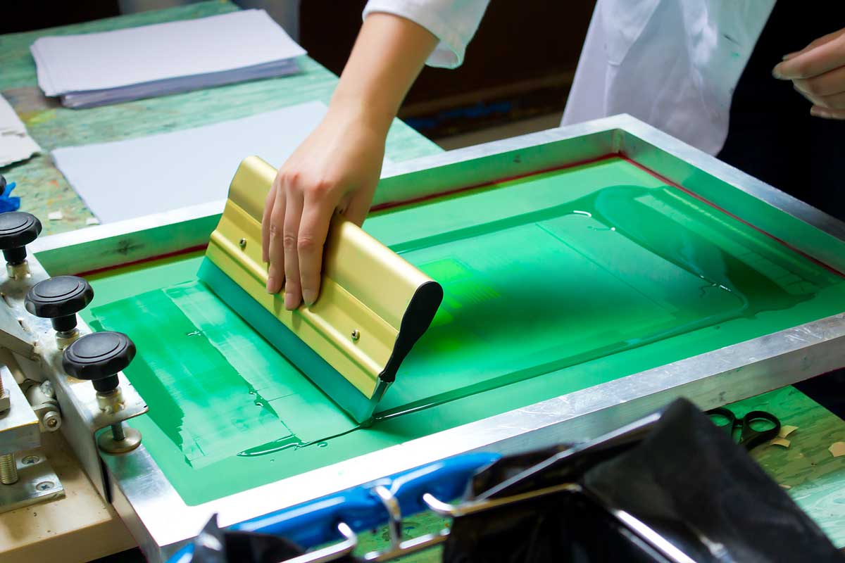 Silk screen printing